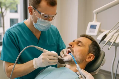 Raspagem subgengival