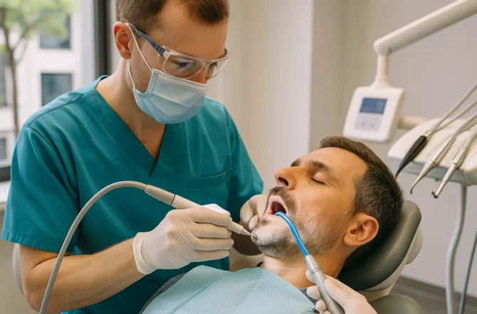 Raspagem subgengival